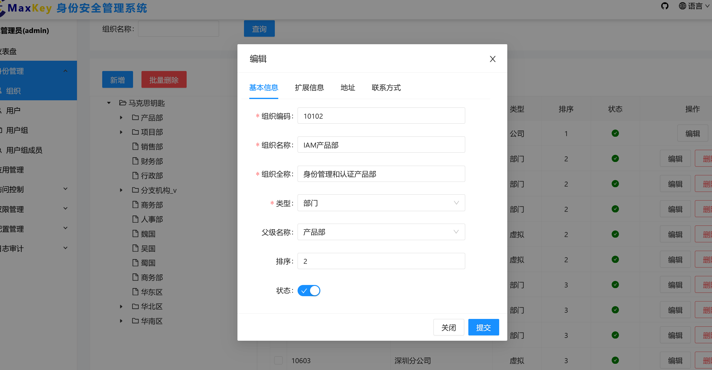 编辑组织